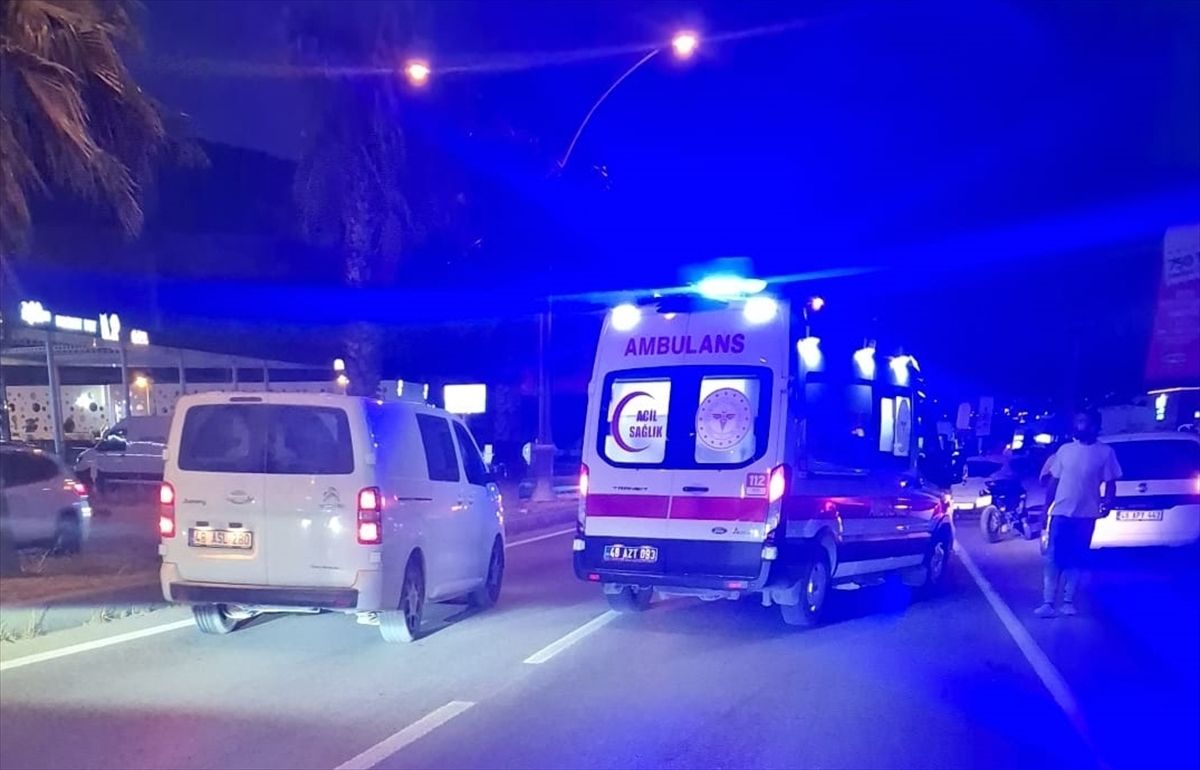 Muğla'da motosikletin çarptığı yaya hayatını kaybetti