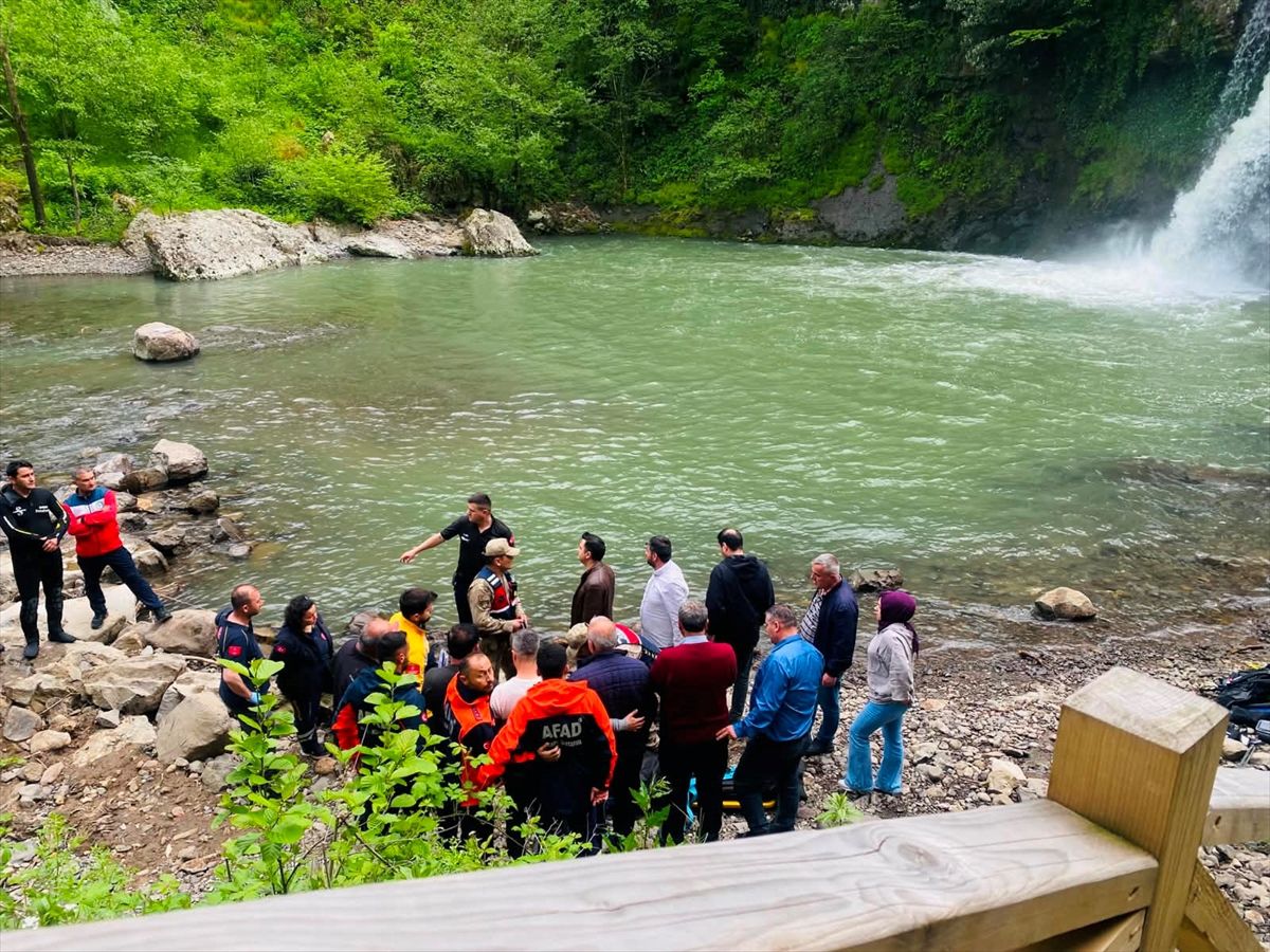 Ordu'da şelalenin göletine giren kişi boğuldu