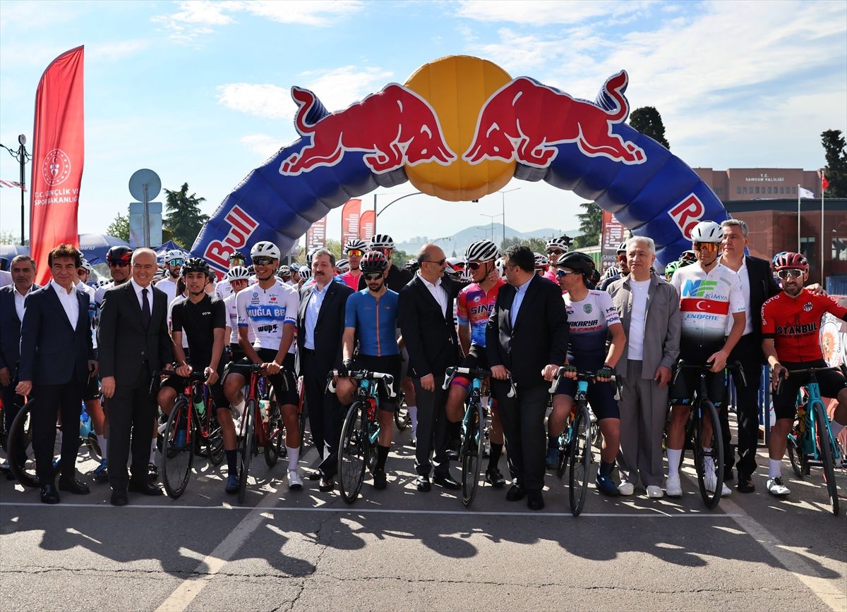 Samsun'da Gran Fondo Bisiklet Yarışı düzenlendi