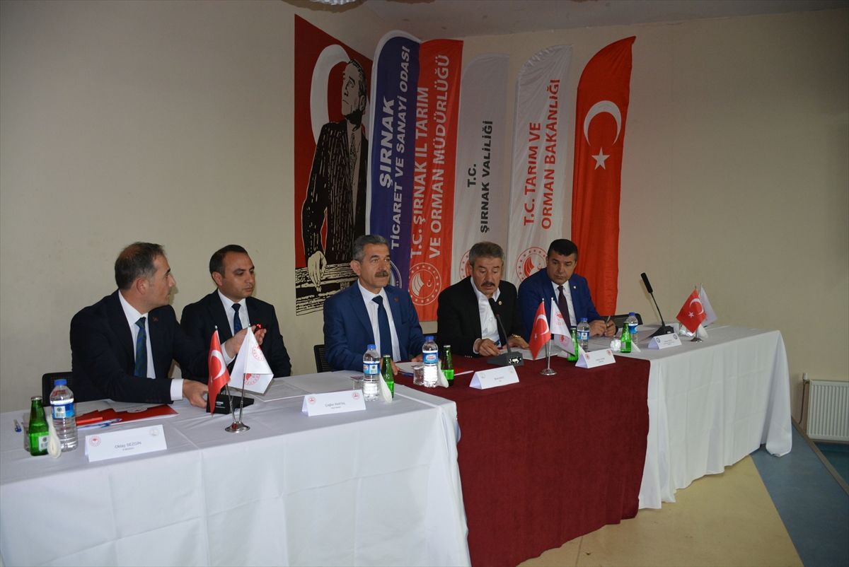 Silopi Sera Organize Tarım Bölgesi Projesi'nin tanıtımı yapıldı
