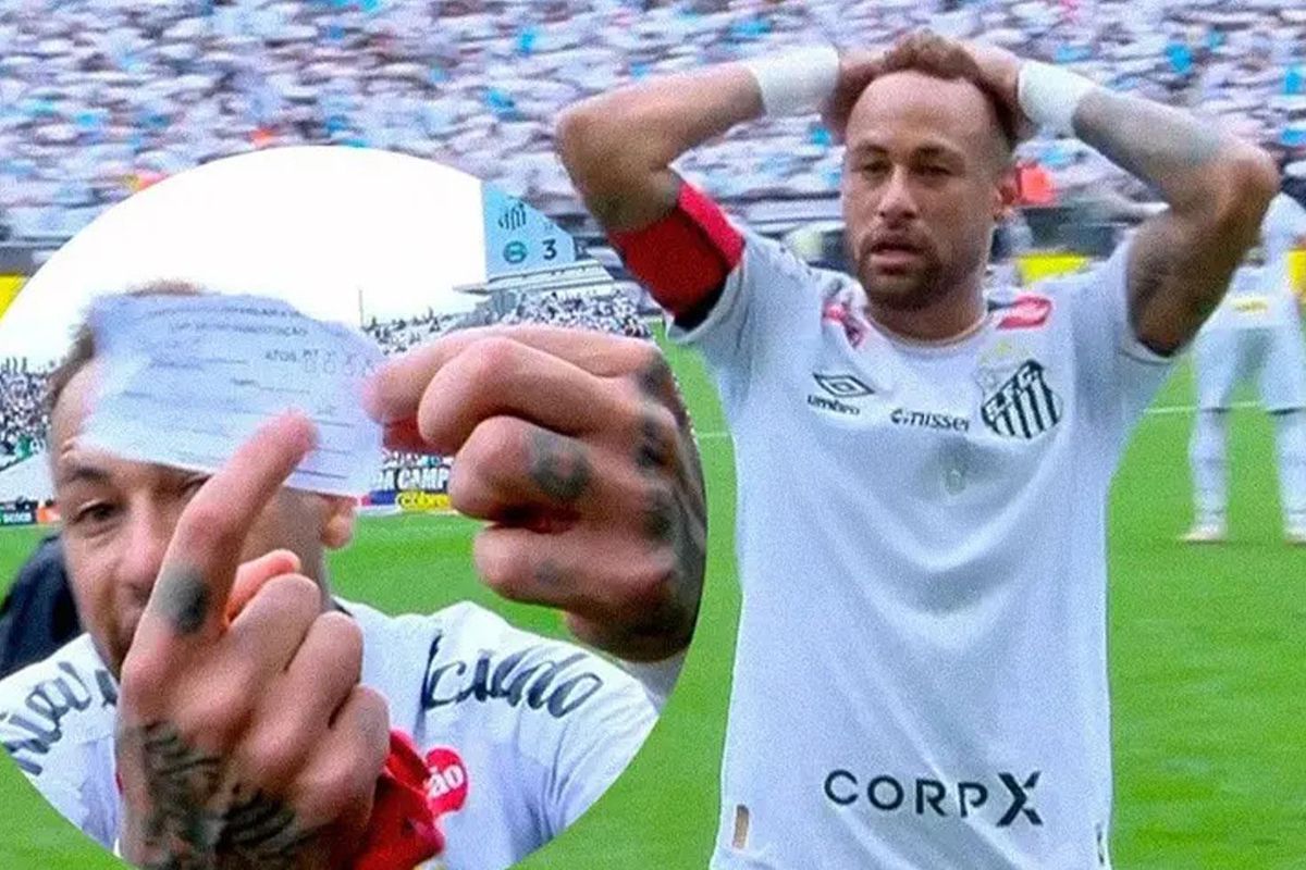 Tarihi skandal! Hakemler Neymar'ı zorla oyundan çıkardı