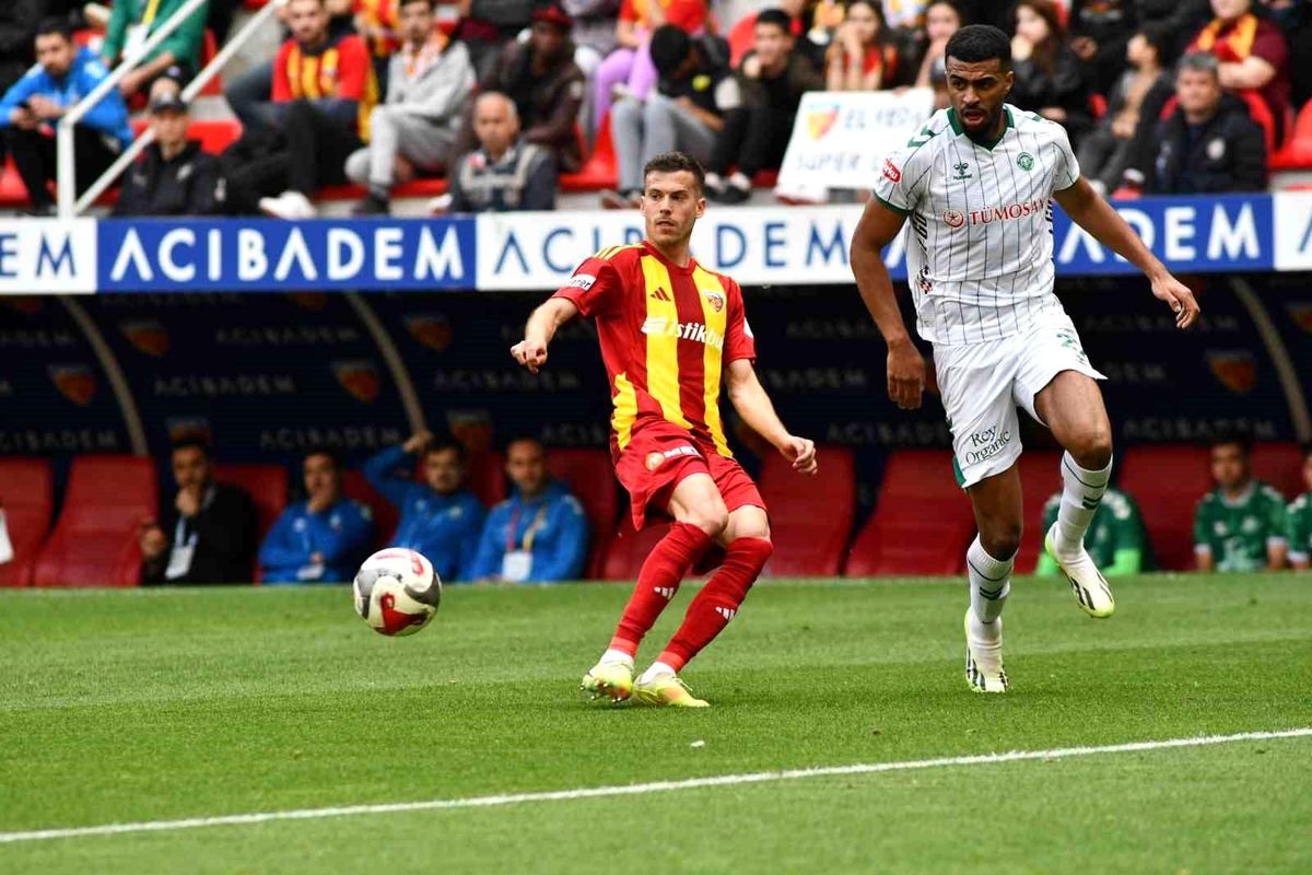 Trendyol Süper Lig: Kayserispor: 2 Konyaspor: 1 (Maç Sonucu)