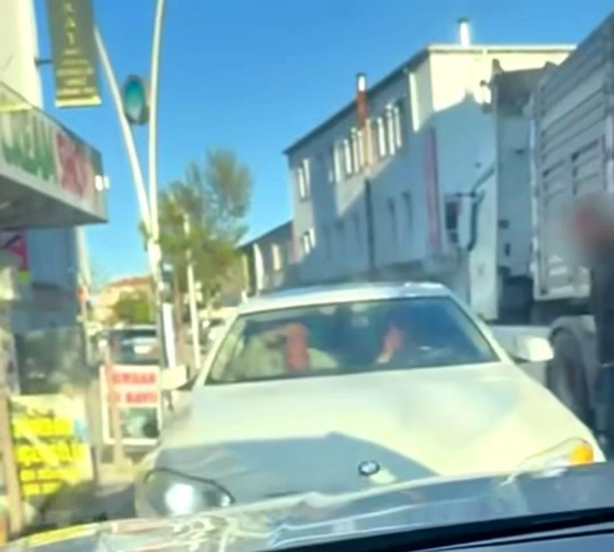 Yozgat'ta bir başka sürücüyü takip edip, tehdit eden sürücüye 180 bin lira ceza