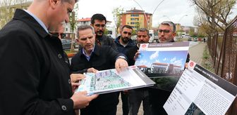 Ağrı'nın yeni adalet binasının zemin iyileştirilmesine başlandı
