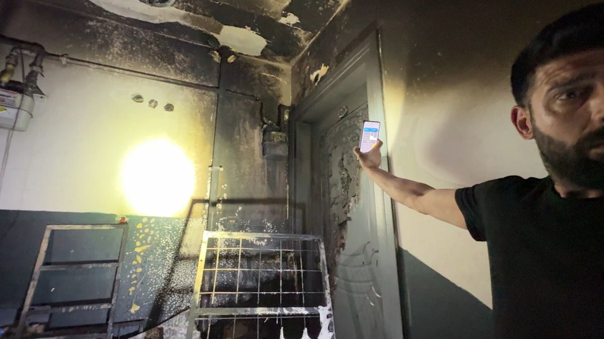 Avcılar'da binada çıkan yangın doğal gaz sayacına sıçradı; vanayı kapatan komşu faciayı önledi