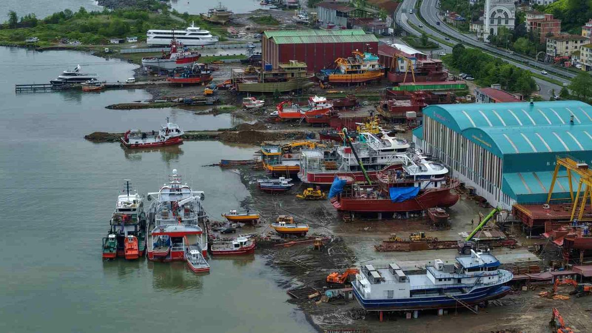Balık av sezonu bitti şimdi bakım onarımdan geçiyorlar