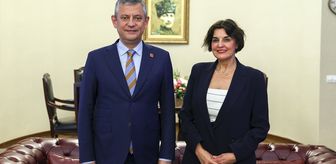 CHP Genel Başkanı Özel, Avrupa Yeşil Partisi Eş Genel Başkanı Tsetsi ile görüştü