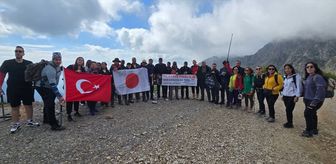 Dağcılar Huzurlu ve Karagöz Yaylaları'nda doğa yürüyüşünde buluştu