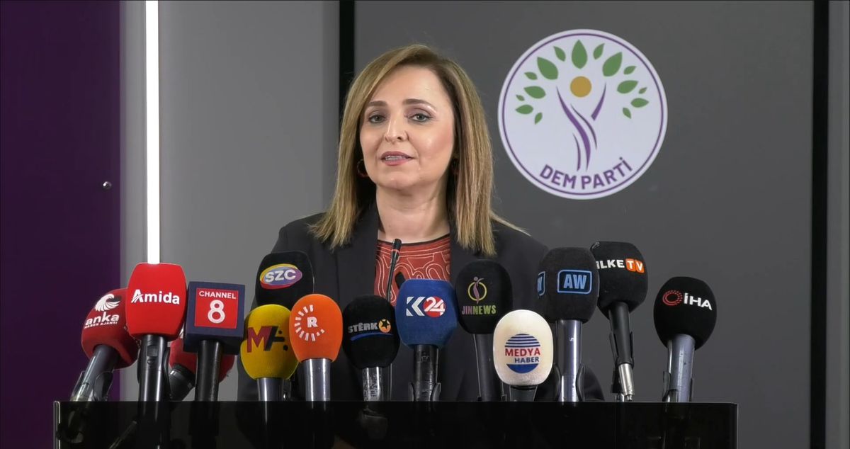 DEM Parti'li Doğan: Süreç ile ilgili yeni yol haritasına ilişkin çalışmalar var