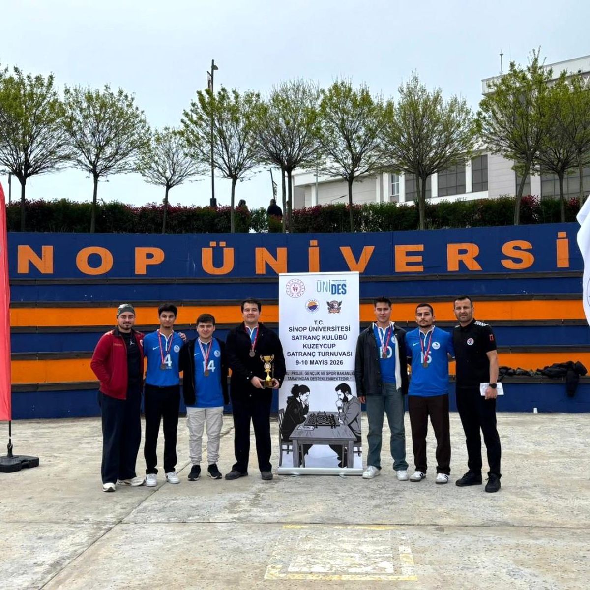 Düzce Üniversitesi Satranç Topluluğu'ndan KuzeyCup'ta 4. oldu