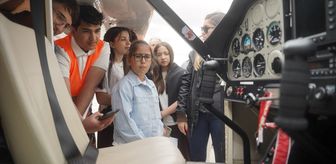 Uçan Gençlik Etkinliği'nde gençler gökyüzüyle buluştu