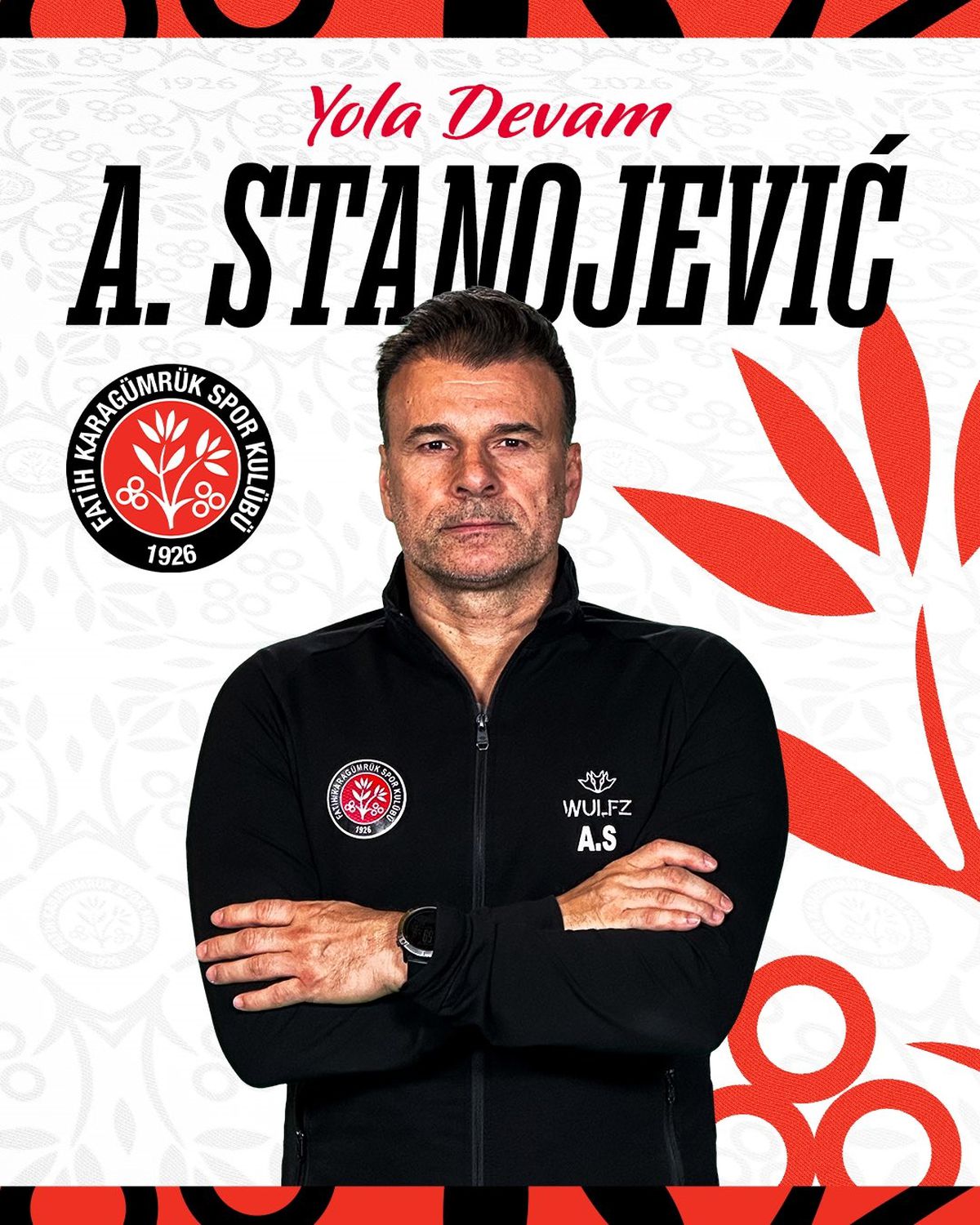 Fatih Karagümrük, teknik direktör Aleksandar Stanojevic ile sözleşme yeniledi