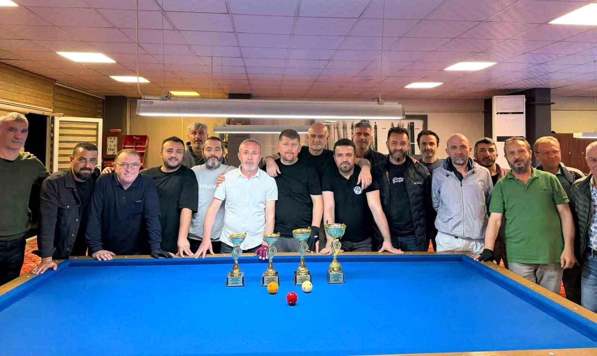 Gençlik Haftası'nda centilmenliğin kazandığı 3 Bant Bilardo turnuvası