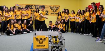 Novatron Robotics'ten FRC'de büyük başarı: Dünya şampiyonasına katılım hakkı