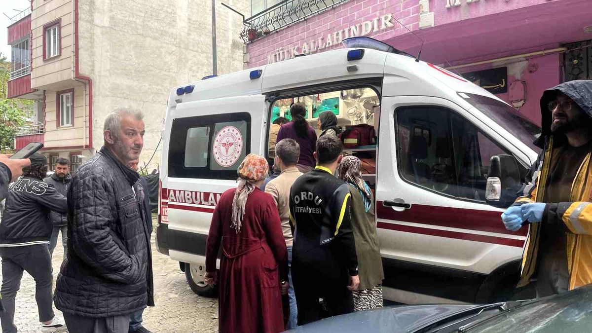 Ordu'da dereye düşen çocuk vatandaşlar tarafından kurtarıldı