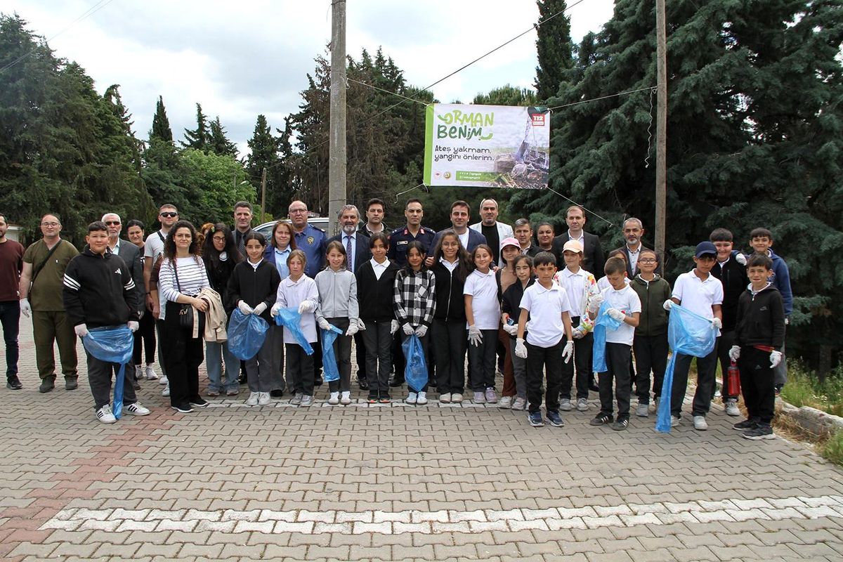 "Orman Benim" etkinliği Kula'da gerçekleştirildi