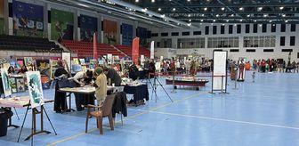 Samsun'da, Gençlik Haftası kapsamında 'Gençlik Merkezleri ve Öğrenci Yurtları El Sanatları Sergisi' düzenlendi