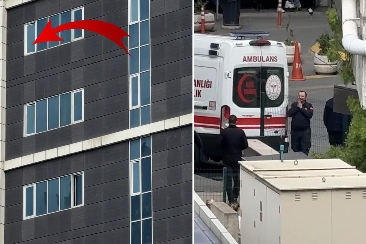 Bıçaklanıp hastaneye kaldırıldı! 10. kattaki pencereden düşüp hayatını kaybetti