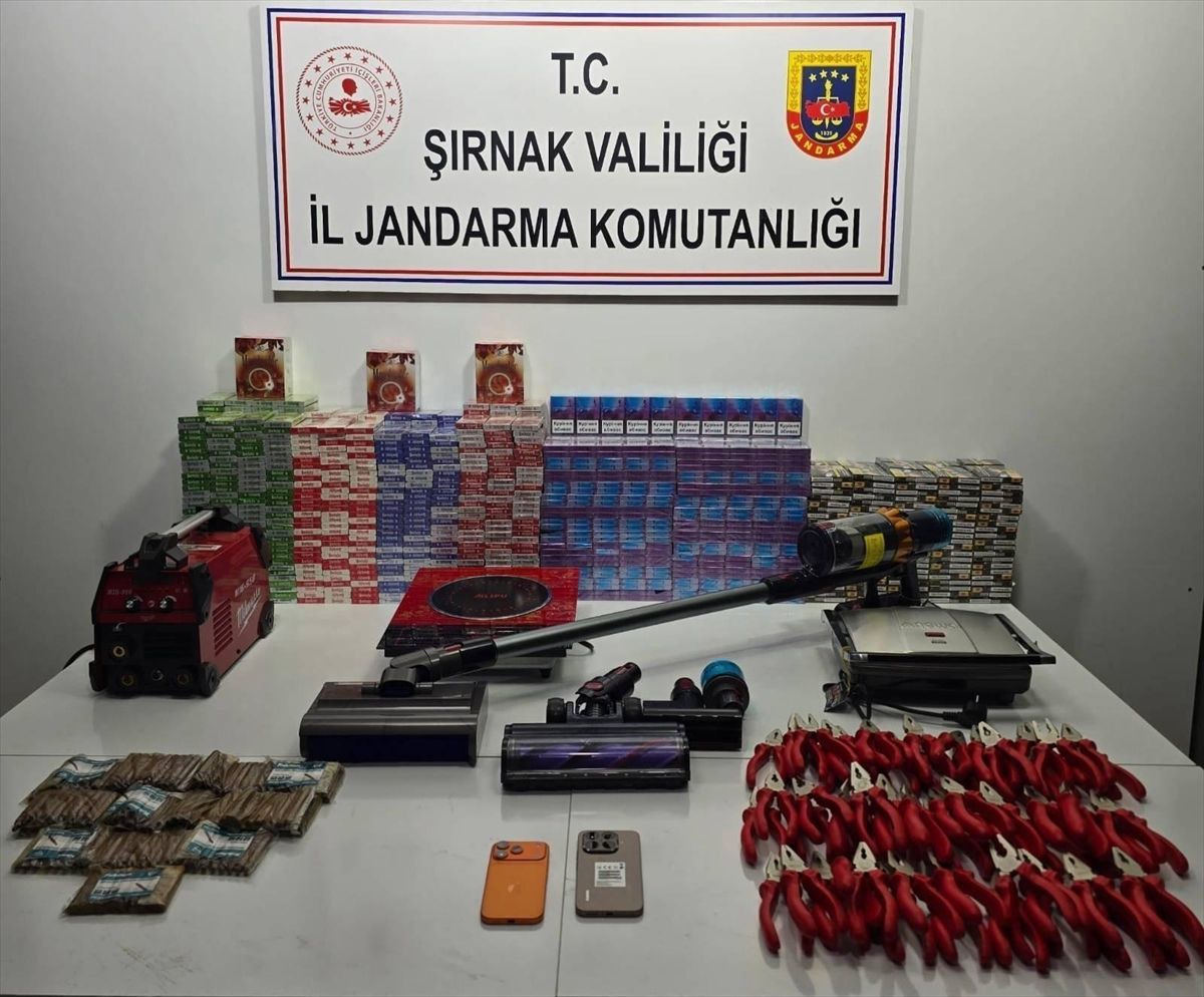 Şırnak'ta kaçakçılık ve asayiş operasyonlarında 117 şüpheliye adli işlem uygulandı
