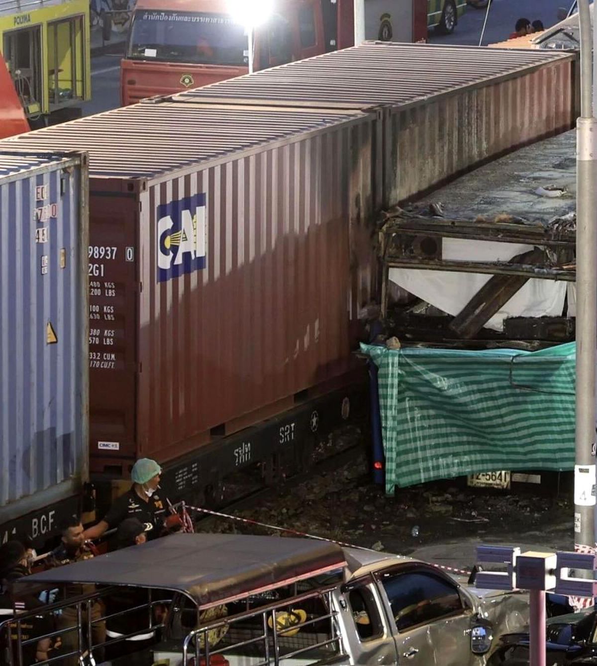 Tayland'daki Tren Kazasında Makinistin Uyuşturucu Testi Pozitif Çıktı