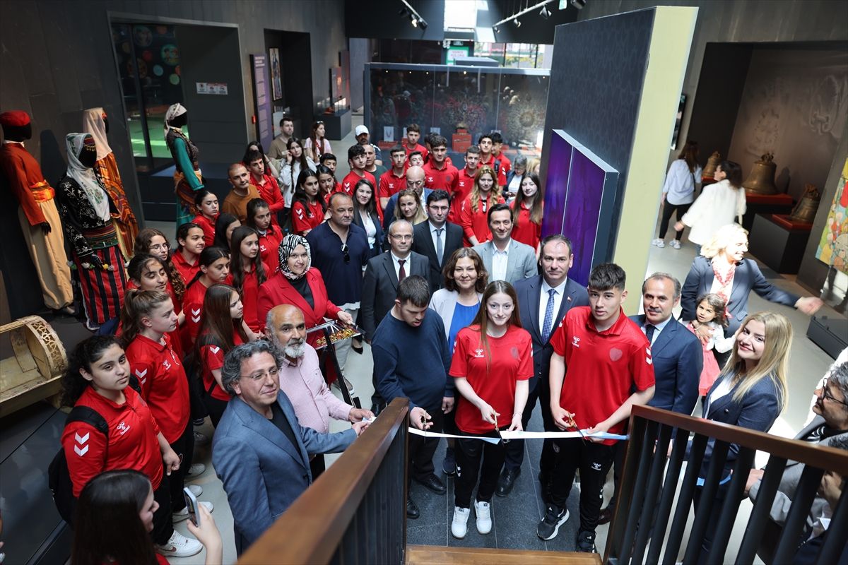 "Anadolu'da Sporun Öyküsü" sergisi Samsun Müzesi'nde açıldı