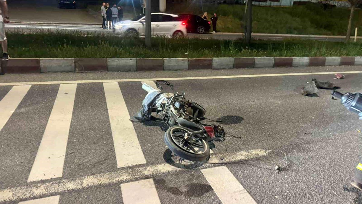 Bilecik'te feci kaza: Motosiklet sürücüsü ağır yaralandı