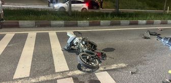 Bilecik'te otomobille motosikletin çarpıştığı kazada 1 kişi yaralandı
