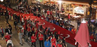 Diyarbakır'da 19 Mayıs etkinlikleri kapsamında fener alayı düzenlendi