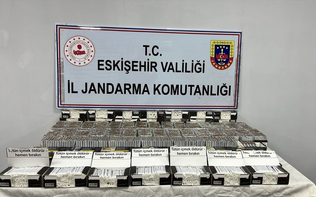 Eskişehir'de 21 Bin 240 Kaçak Makaron Ele Geçirildi