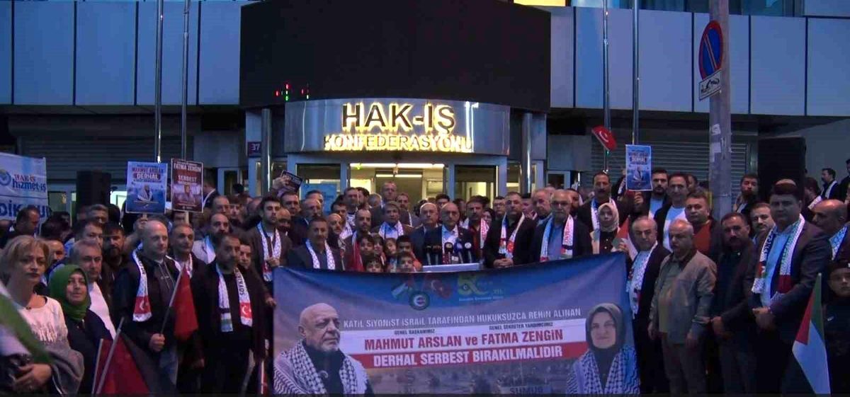 HAK-İŞ Genel Başkan Vekil Sert: "Siyonist işgalci İsrail'in gerçekleştirdiği bu saldırı uluslararası sular...