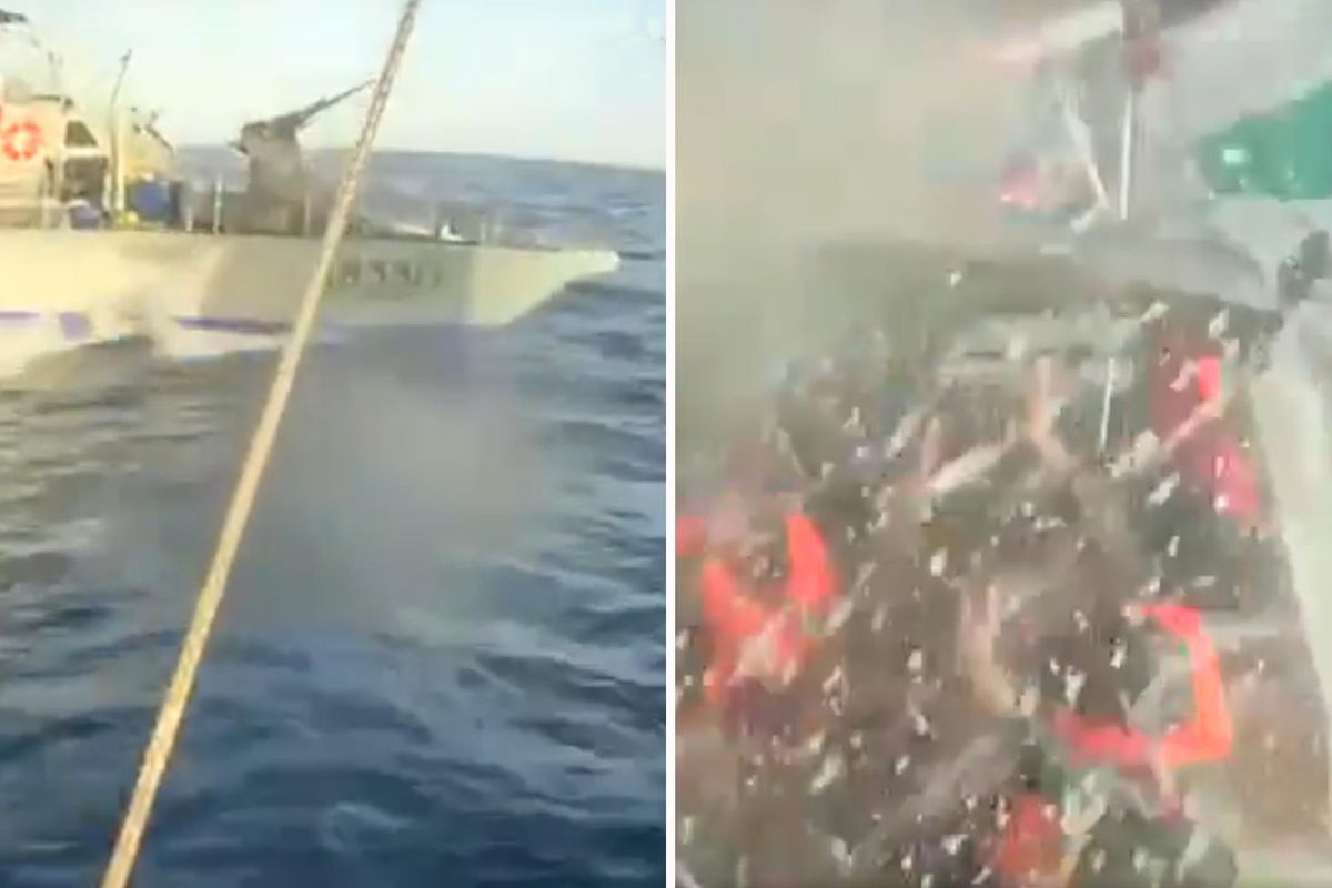 İsrail Sumud Filosu'ndaki tekneye çarptı, bağlantı koptu