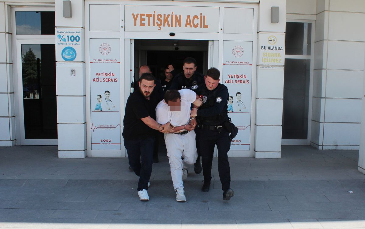 Aksaray'da 19 Yıl Hapis Cezalı Firari Hükümlü Çatıda Yakalandı