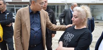 MHP Genel Başkan Yardımcısı Topsakal, selden etkilenen Havza'yı ziyaret etti