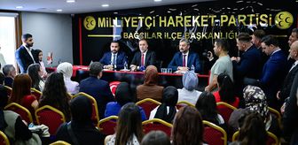 MHP İl Başkanı Yılmaz'dan Bağcılar'da bayrak değişimi vurgusu