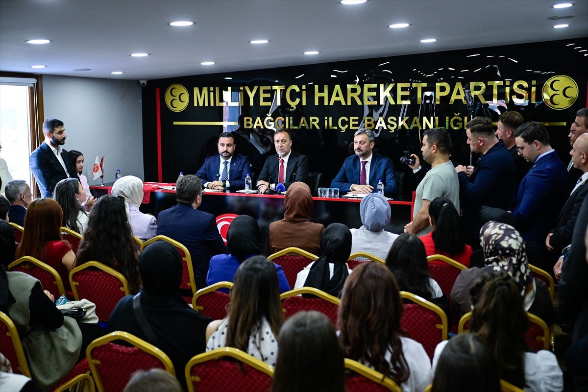 MHP İl Başkanı Yılmaz'dan Bağcılar'da bayrak değişimi vurgusu