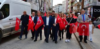 Terme'de '19 Mayıs' yürüyüşü yapıldı
