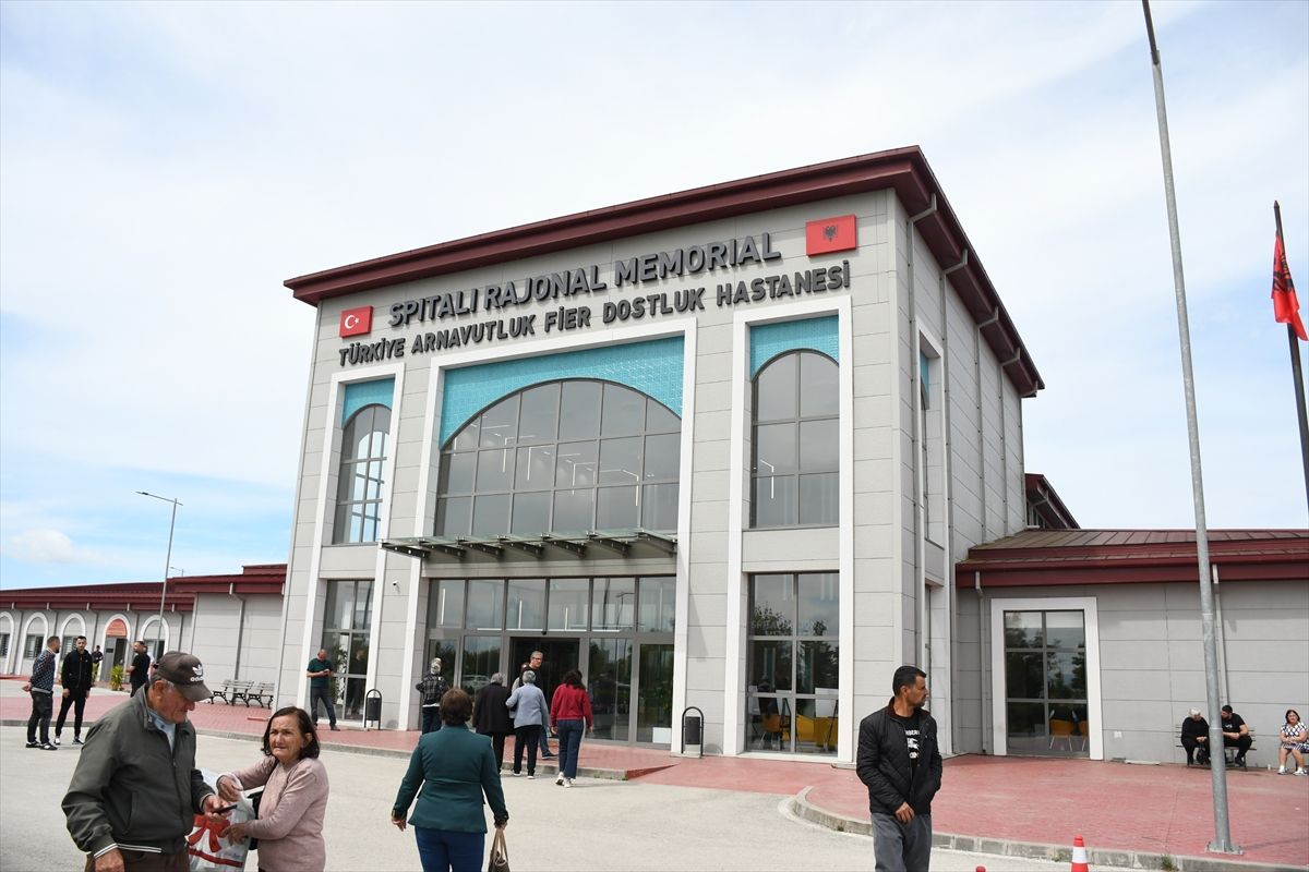Fier Dostluk Hastanesi Türk-Arnavut dostluğunun nişanesi