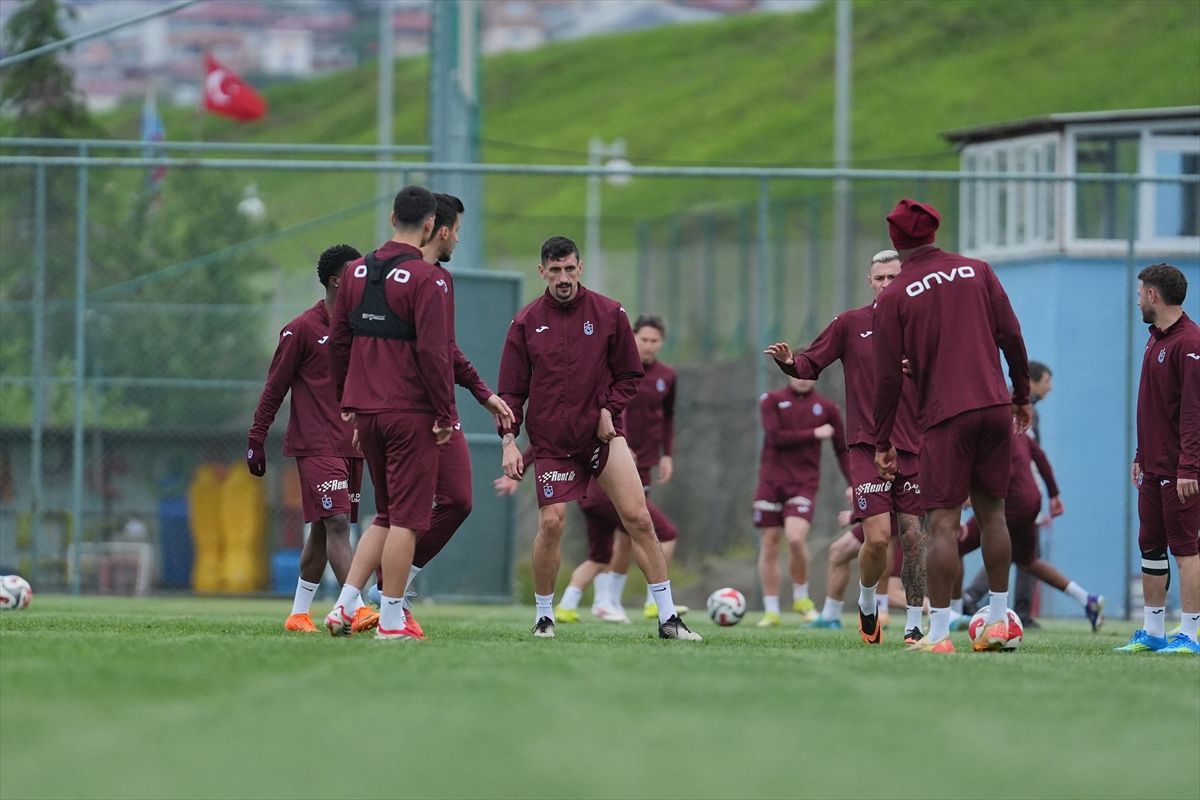 Trabzonspor, Konyaspor maçının hazırlıklarına devam etti