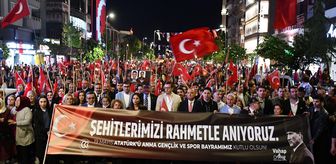 Edirne, Kırklareli ve Tekirdağ'da 19 Mayıs Coşkusu