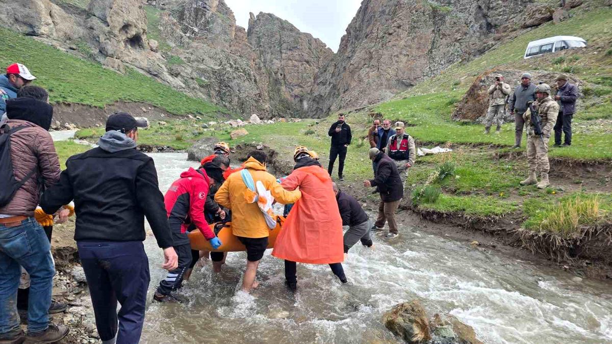 Van'da dağda mahsur kalan vatandaş kurtarıldı
