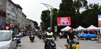19 Mayıs Coşkusu Vezirköprü'de Motosiklet Kortejiyle Kutlandı