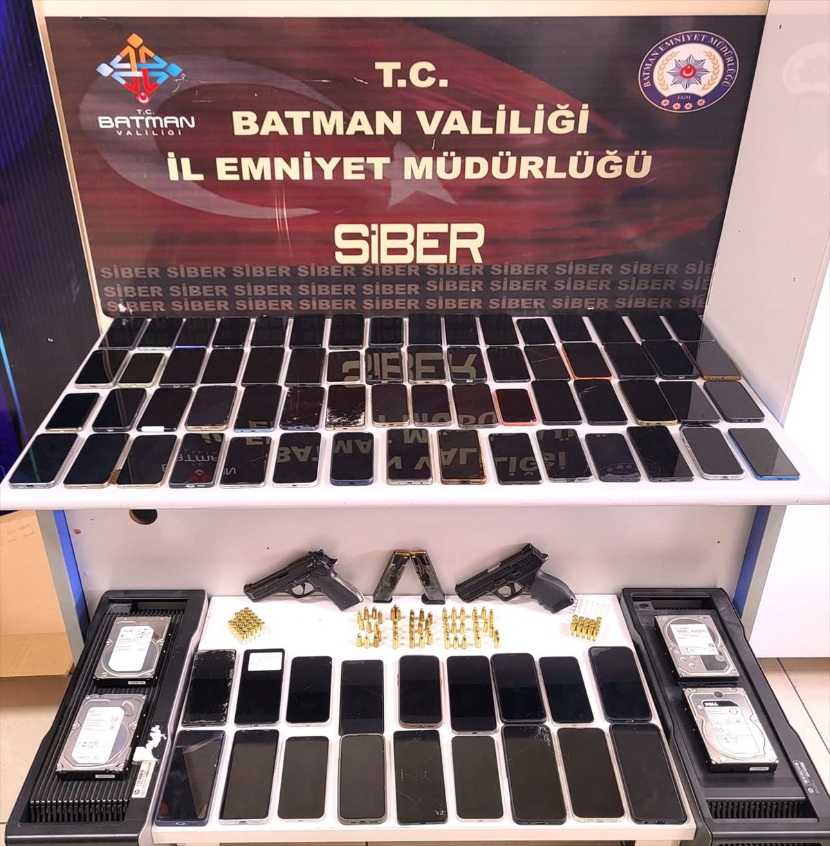 Batman merkezli 17 ildeki yasa dışı bahis operasyonunda 121 şüpheli yakalandı