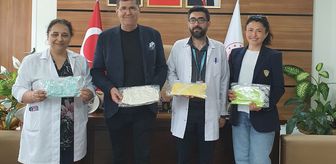 Biga'da halk eğitimi merkezinden bebeklere kıyafet desteği