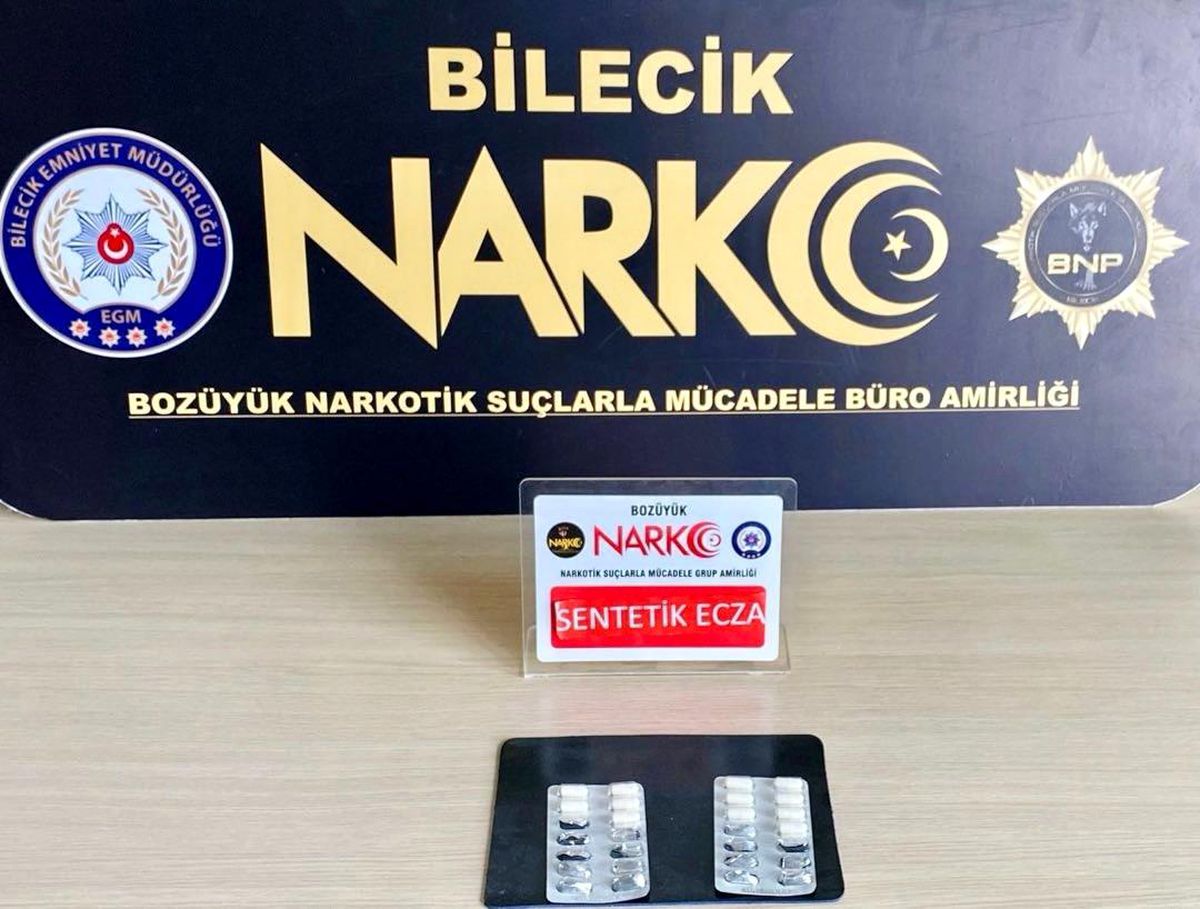 Bilecik'te uyuşturucu operasyonu: 1 gözaltı