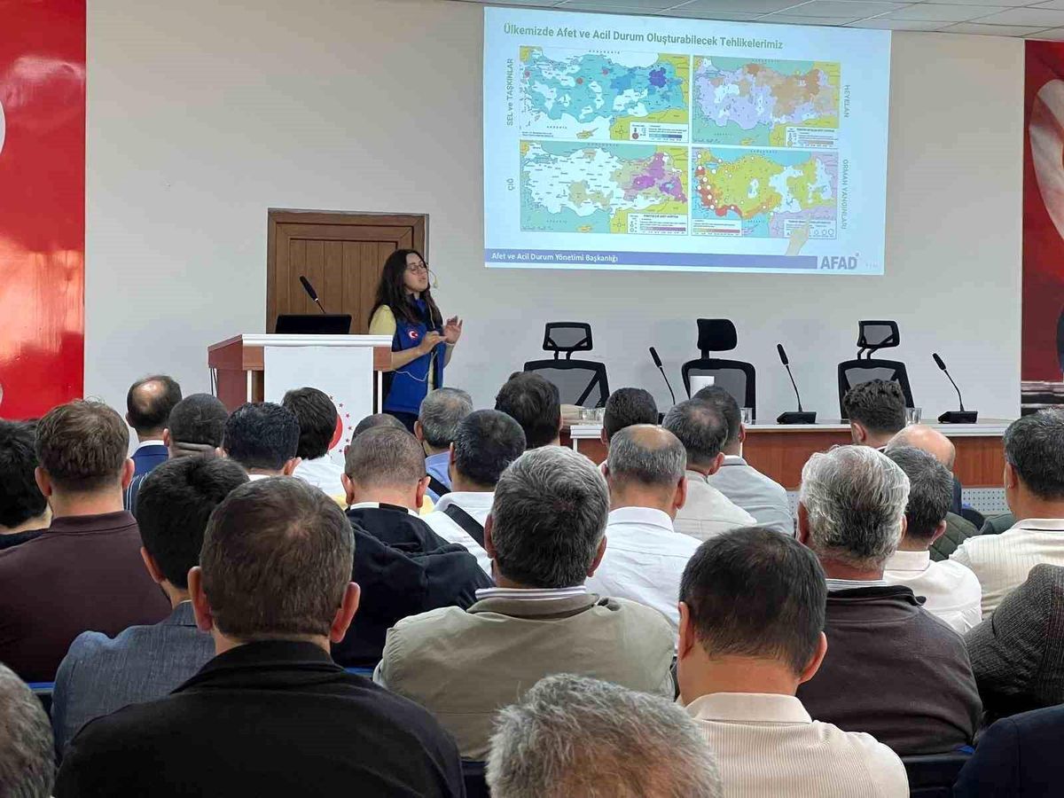 Çanakkale'de afet eğitimi