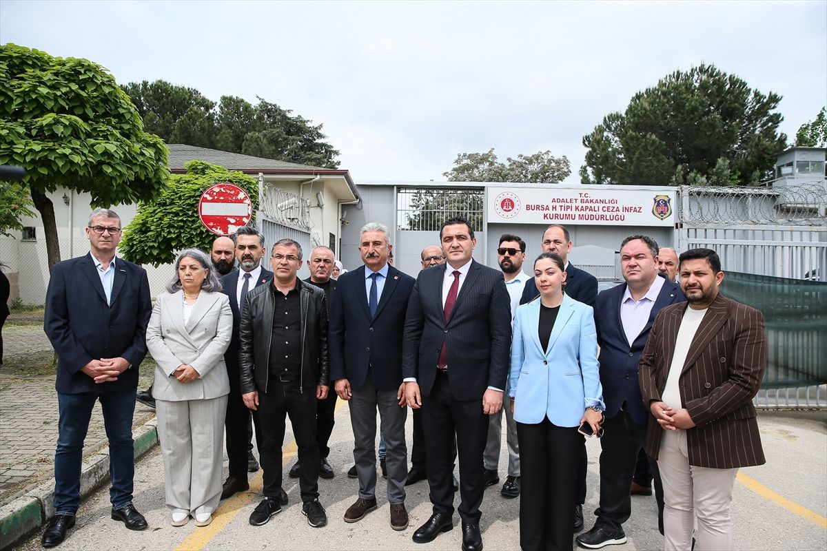 CHP Genel Başkan Yardımcısı Karasu, Mustafa Bozbey'i cezaevinde ziyaret etti