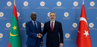 Fidan ve Moritanyalı mevkidaşı Ankara'da görüştü