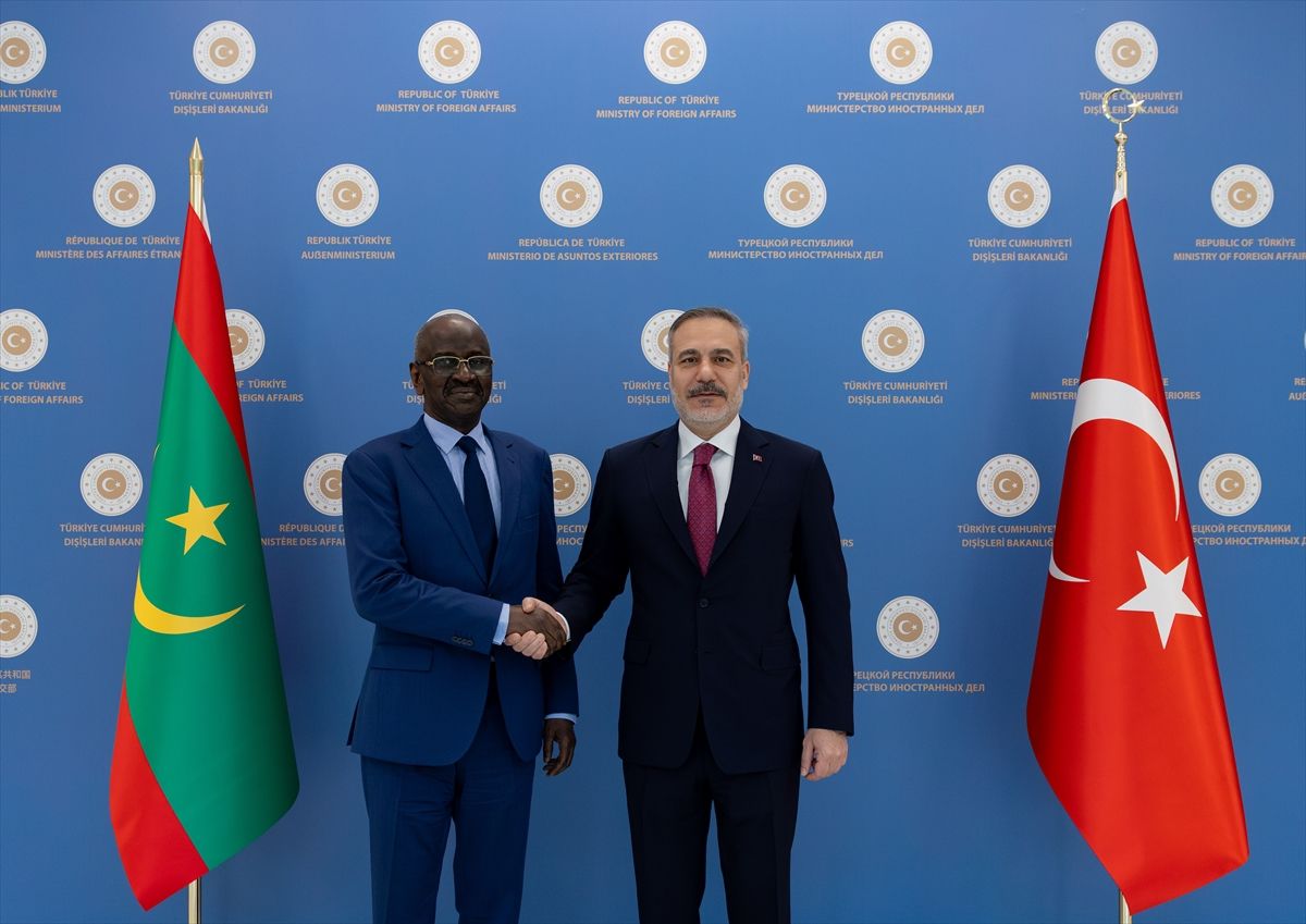 Fidan ve Moritanyalı mevkidaşı Ankara'da görüştü