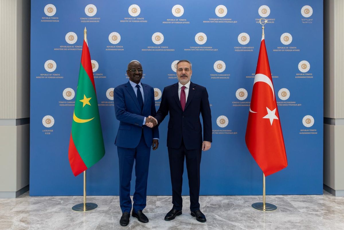 Dışişleri Bakanı Fidan, Moritanyalı mevkidaşı Merzoug ile görüştü