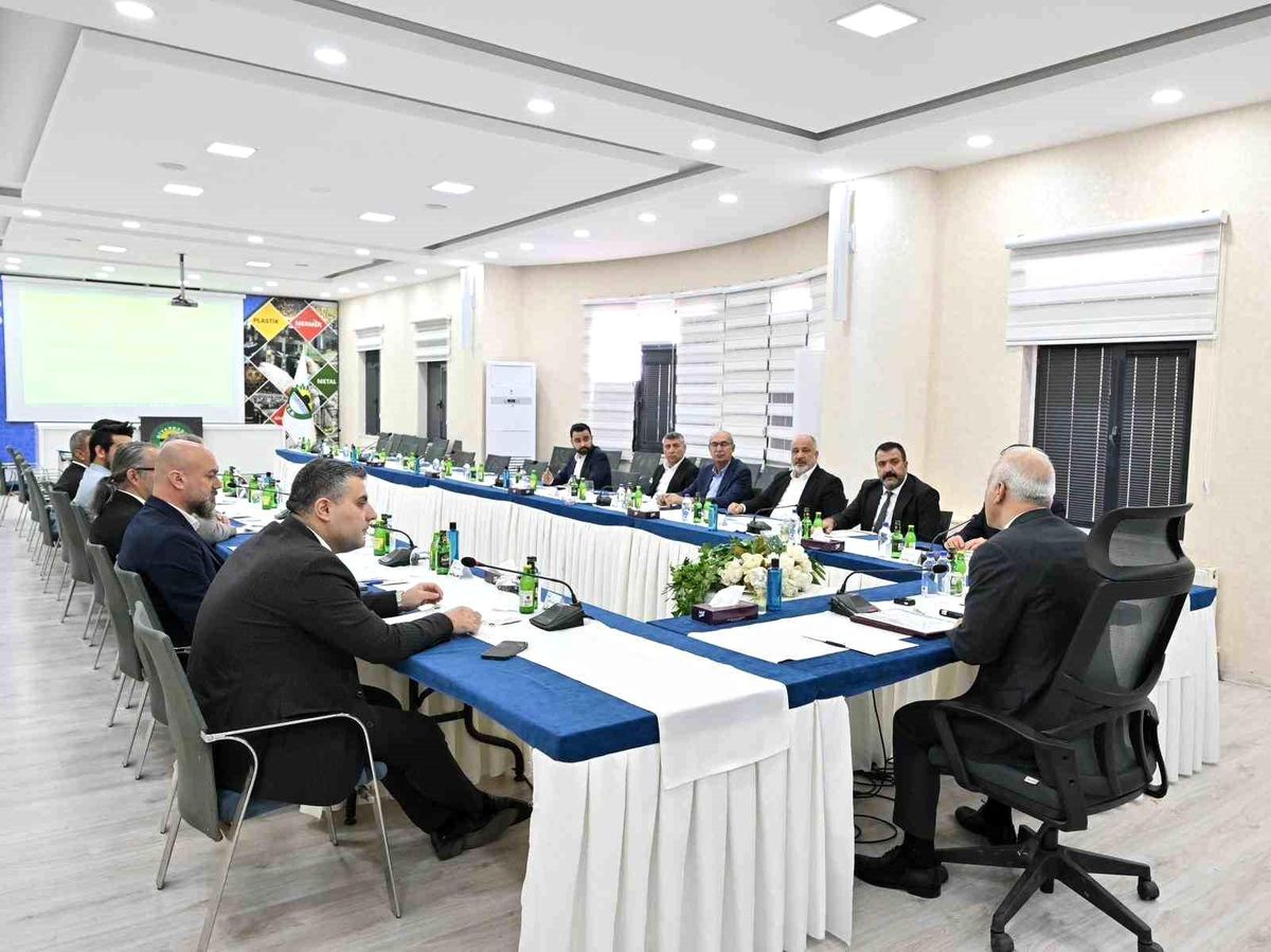 Diyarbakır OSB yeni yönetim ve müteşebbis toplantısı gerçekleşti